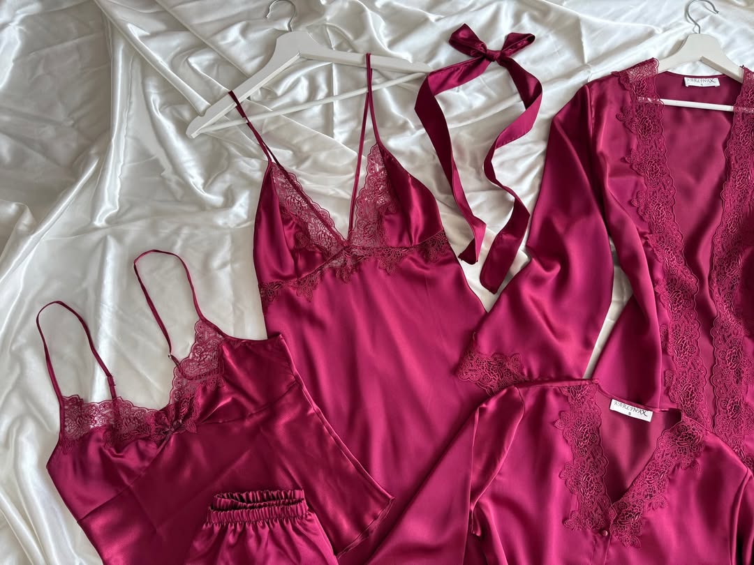 Luxury Satin Lace Nightwear Set – Sister Sisto