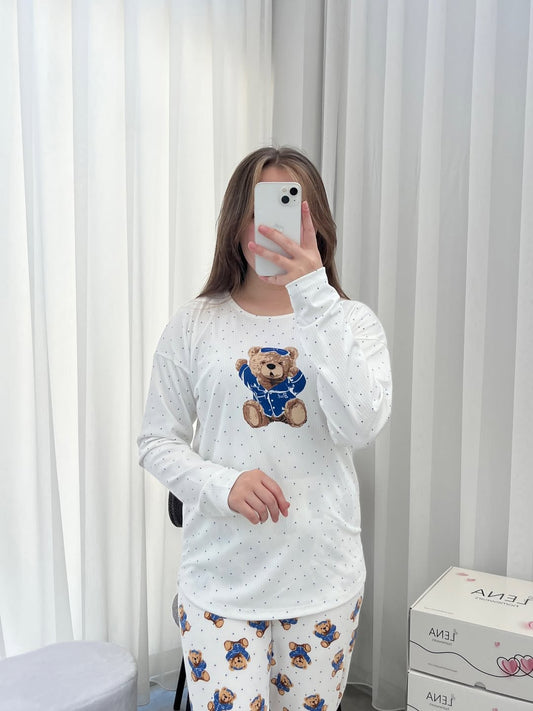 Sister Sisto 4-Piece Pajama Set