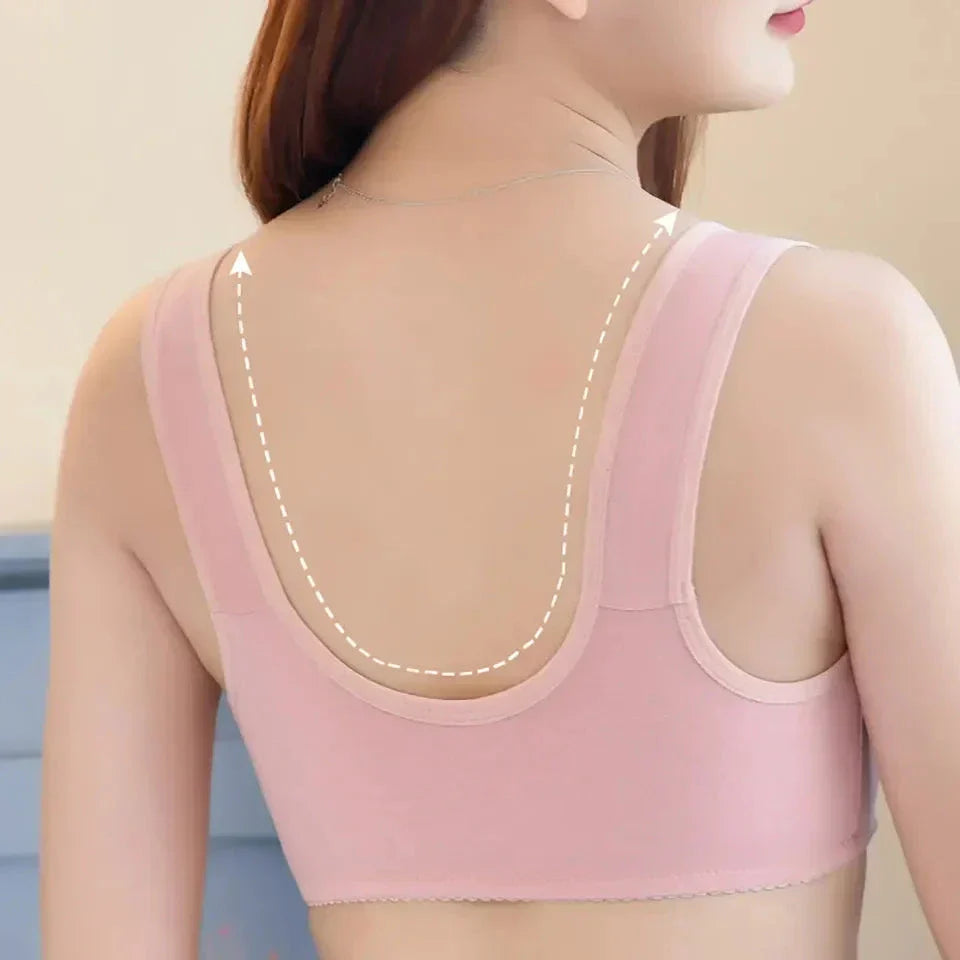 Comfortable & Convenient Front Button Bra Pack Of 3