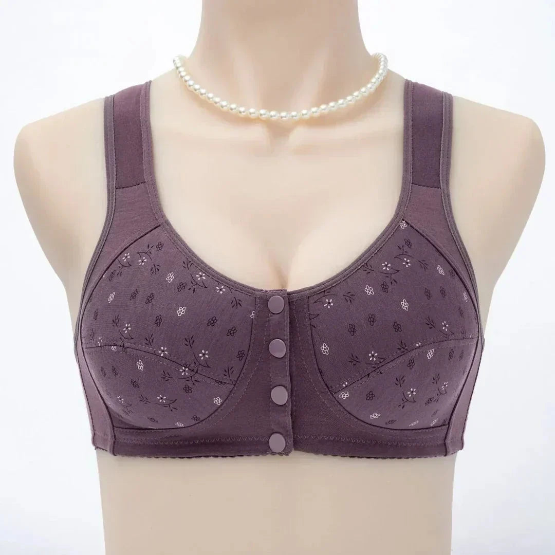 Comfortable & Convenient Front Button Bra Pack Of 3